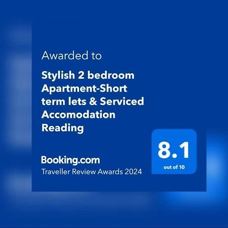 Stylish 2 Bedroom Apartment-Short Term Lets & Serviced Accomodation Редінг Екстер'єр фото